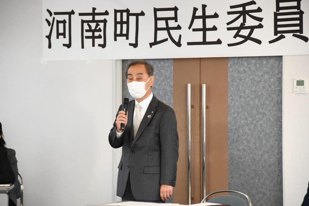森田町長の挨拶