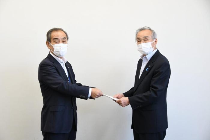 辞令交付