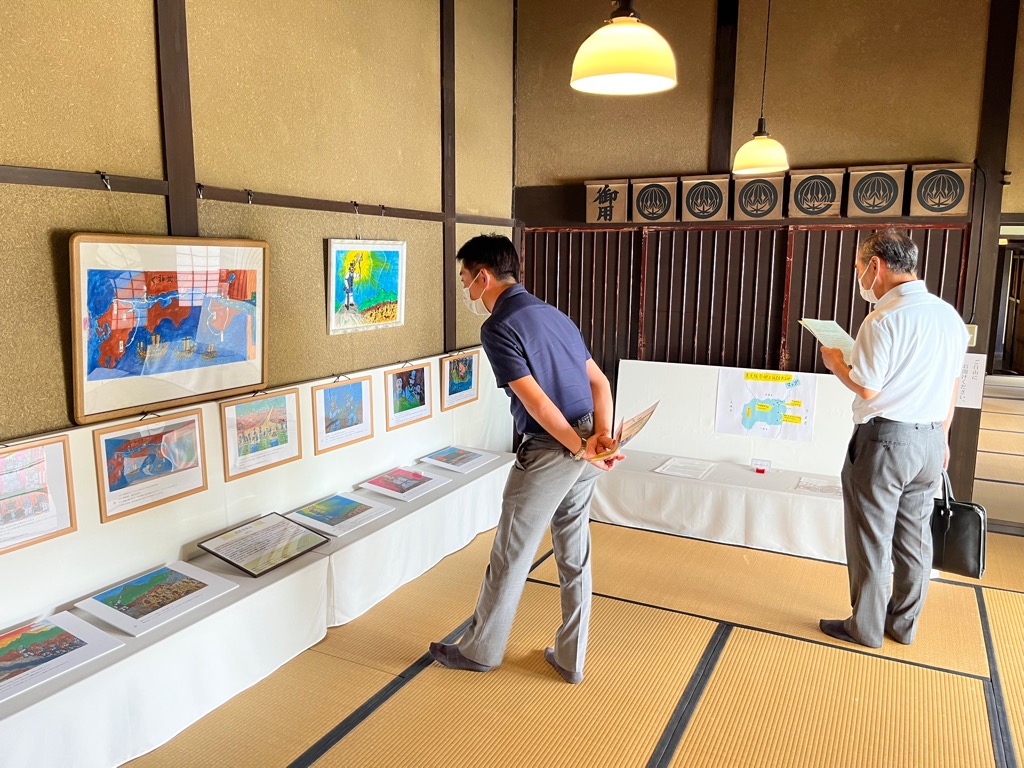展示室内