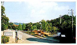 近つ飛鳥風土記の丘園内の入り口の写真