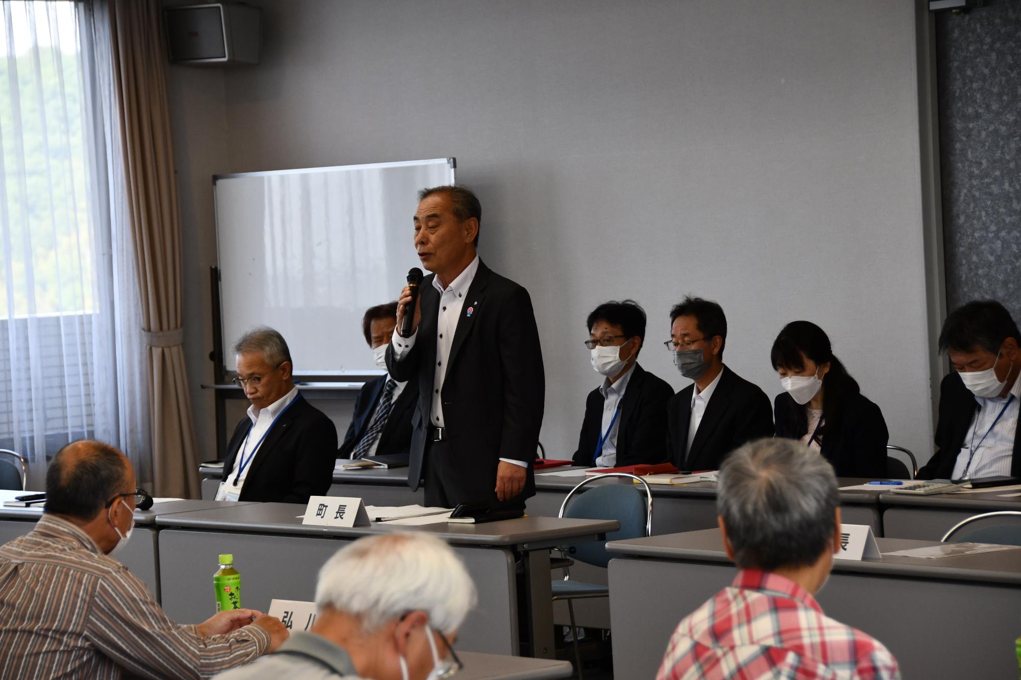森田町長挨拶