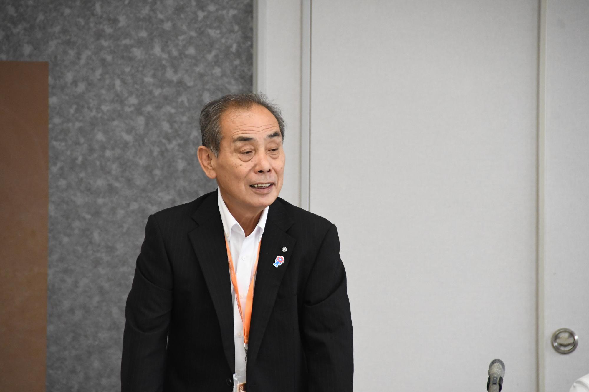 森田町長挨拶