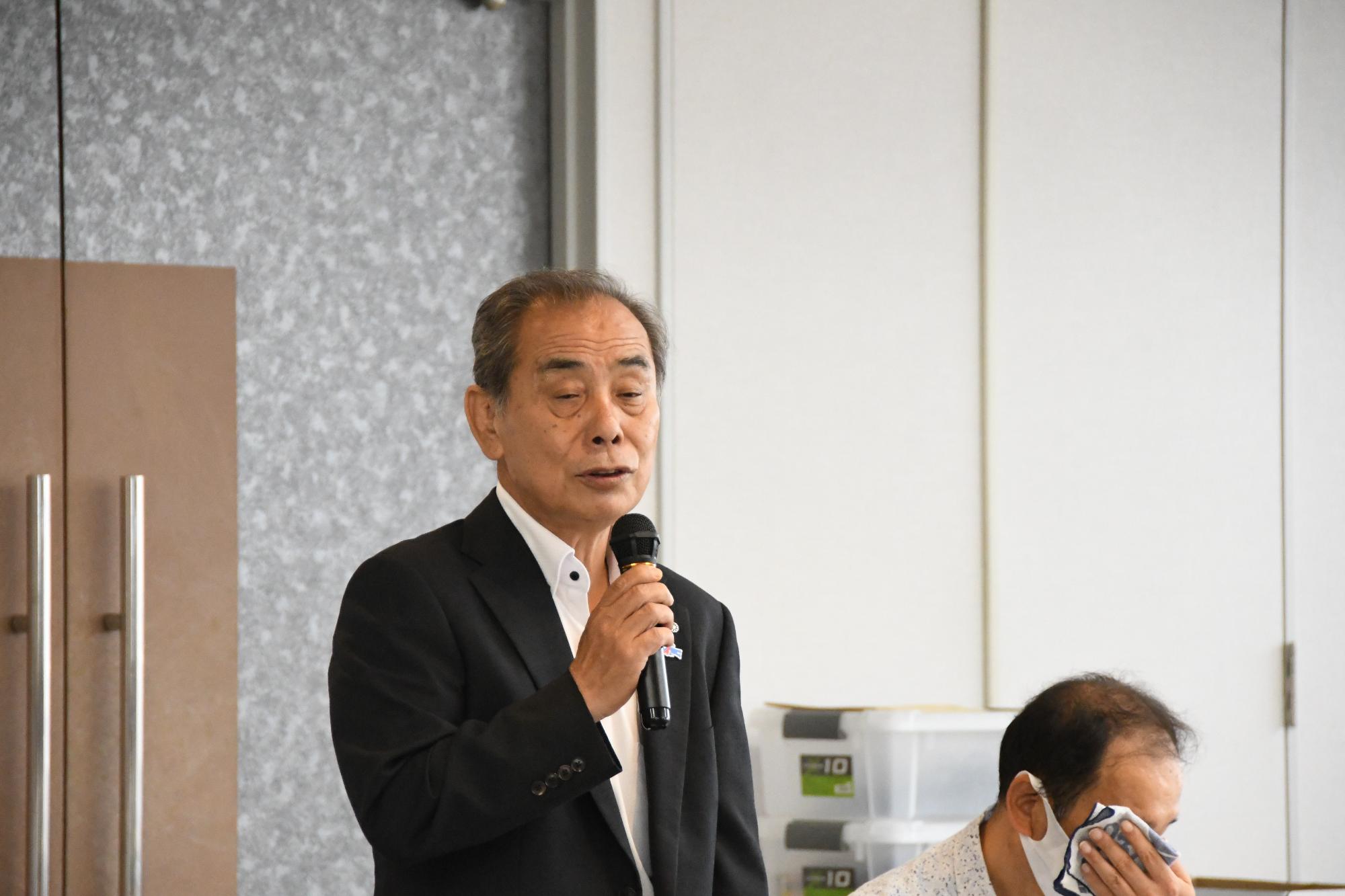 森田町長の挨拶
