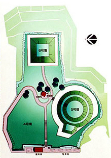 寛弘寺古墳公園の案内図