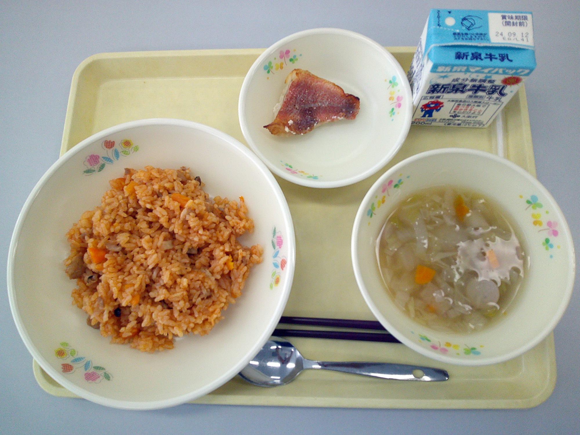 8月29日の給食