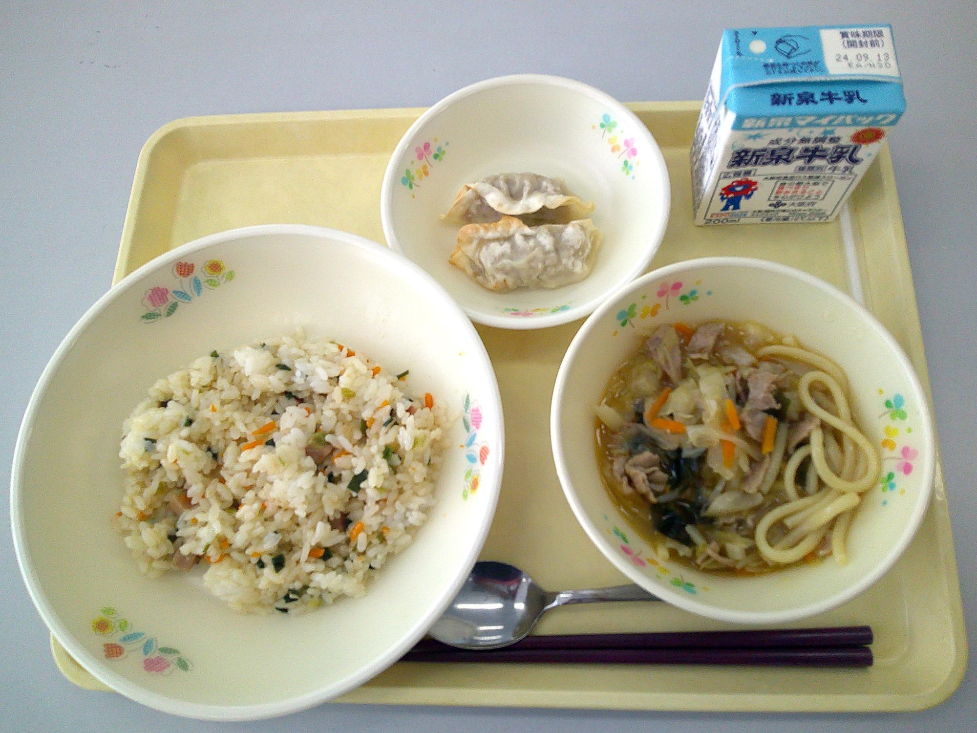 8月30日の給食